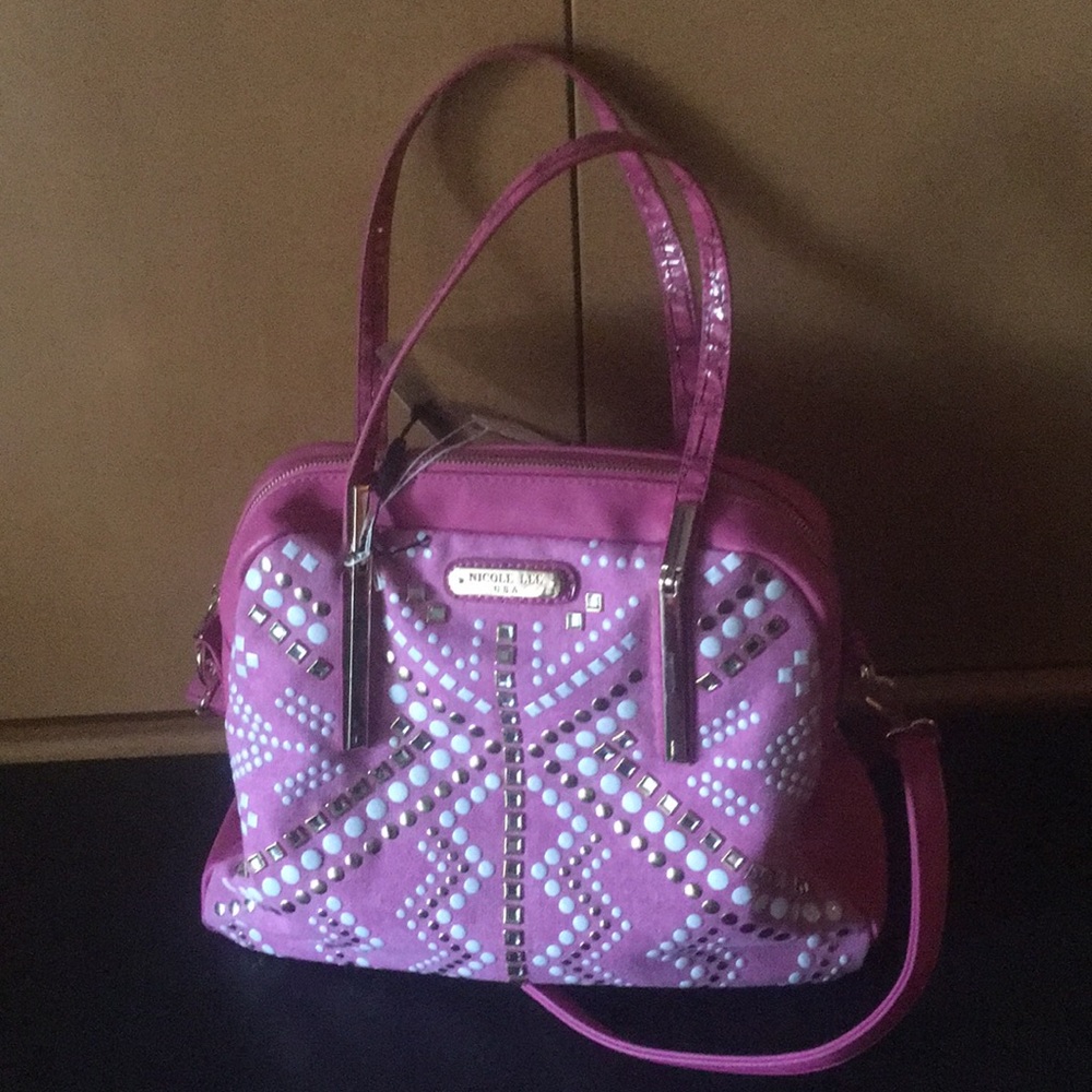 Pink Nicole lee purse